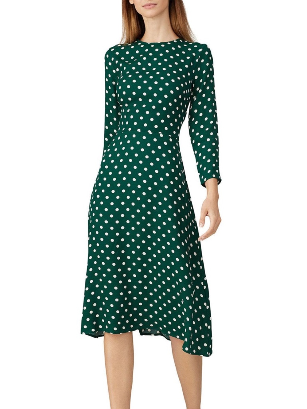 Reformation Moon Polka Dot Dress